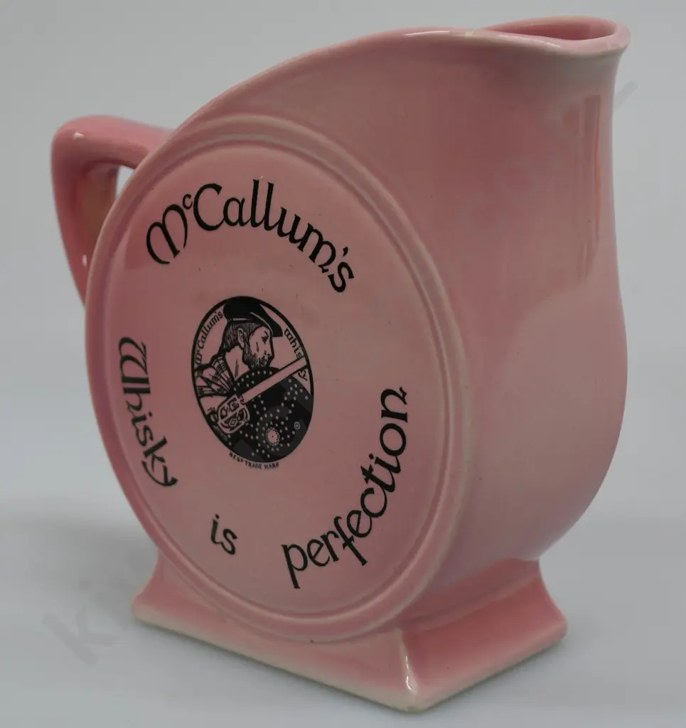 McCALLUM'S WHISKY ADVERTISING WATER JUG Image 1++