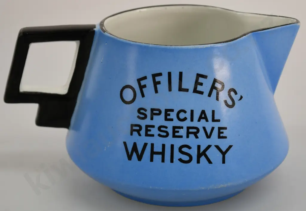 OFFILERS' ALES / WHISKY WATER JUG Image 1++