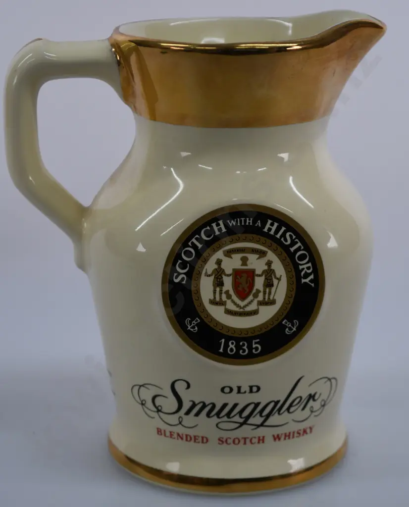 OLD SMUGGLER WHISKY WATER JUG Image 1++