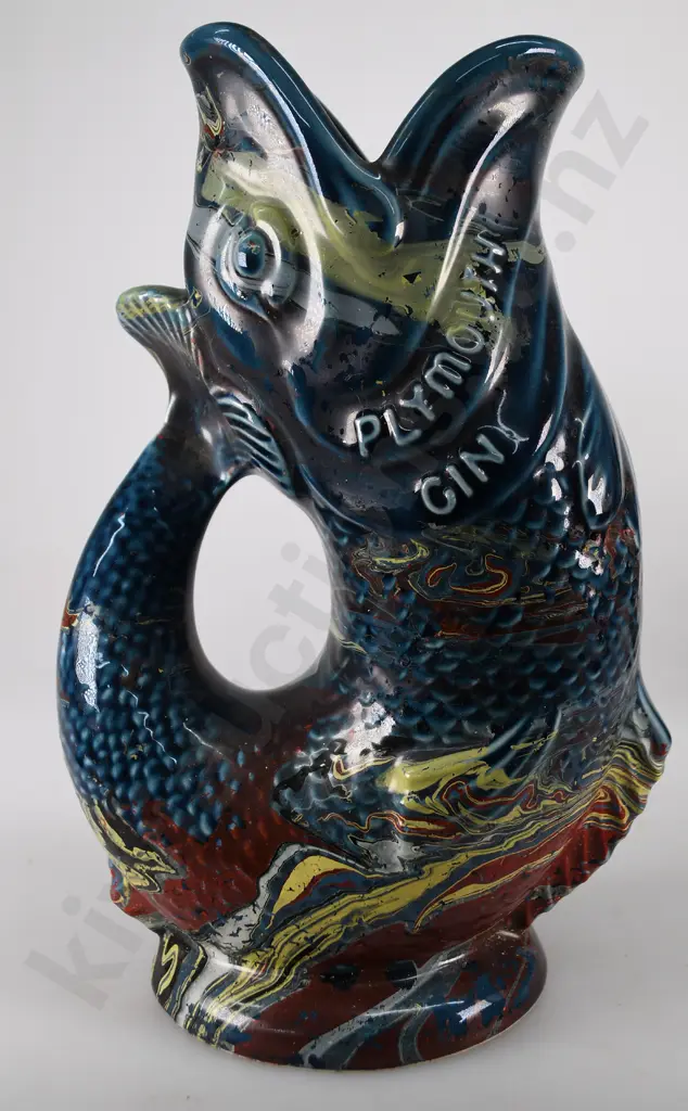 PLYMOUTH GIN ADVERTISING WHISKY WATER JUGS Image 1++