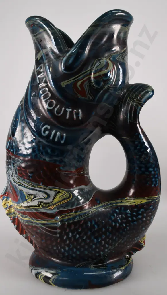 PLYMOUTH GIN ADVERTISING WHISKY WATER JUGS Image 1++