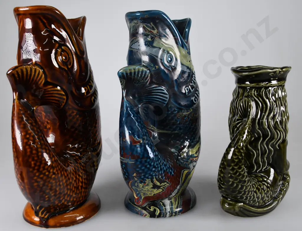 PLYMOUTH GIN ADVERTISING WHISKY WATER JUGS Image 1++