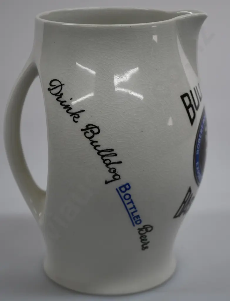 ROBERT PORTER GUINNESS BULLDOG WATER JUG Image 1++