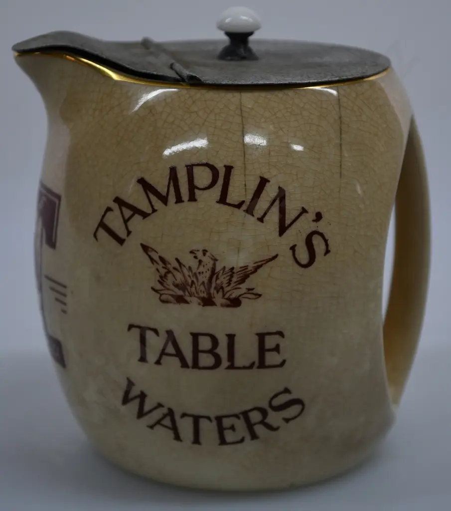 TAMPLIN'S TABLE WATERS WATER JUG Image 1++