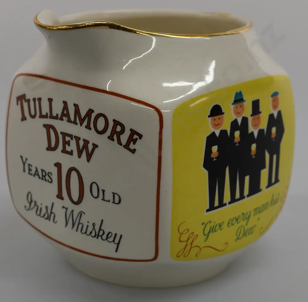 TULLAMORE DEW IRISH WHISKEY WATER JUG Image 1++