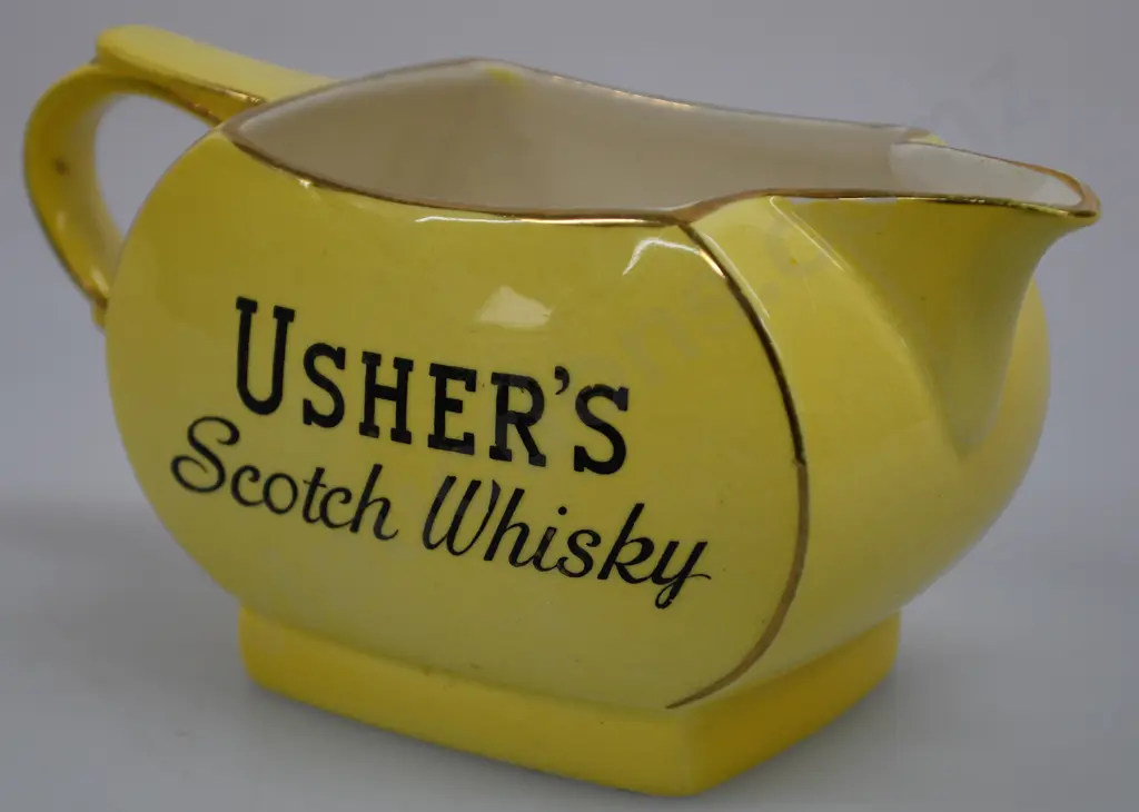 USHER'S SCOTCH WHISKY WATER JUG Image 1++