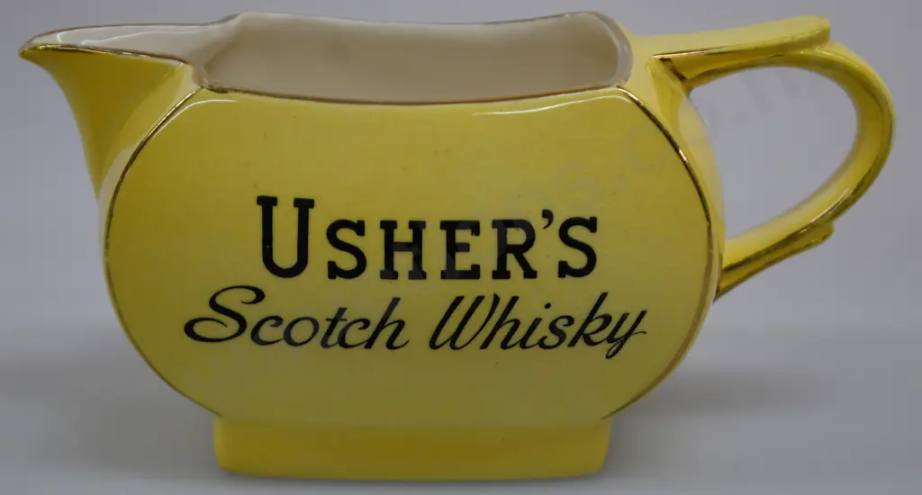 USHER'S SCOTCH WHISKY WATER JUG Image 1++