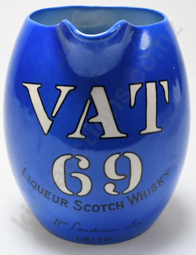 VAT 69 WHISKY WATER JUG Image 1++