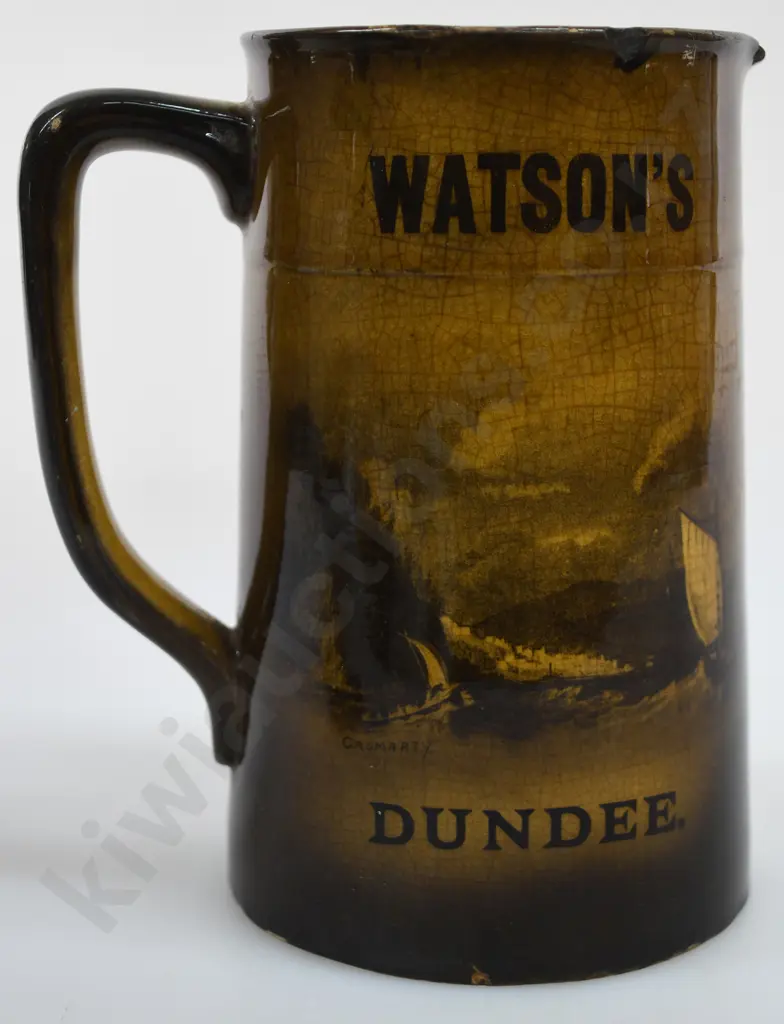 WATSON'S No 10 ADVERTISING WATER JUG Image 1++