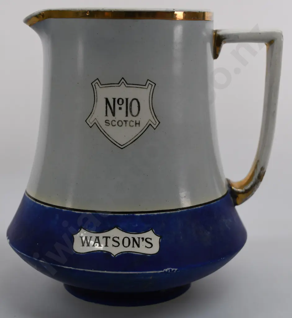 WATSON'S NO 10 SCOTCH ADVERTISING WATER JUG Image 1++