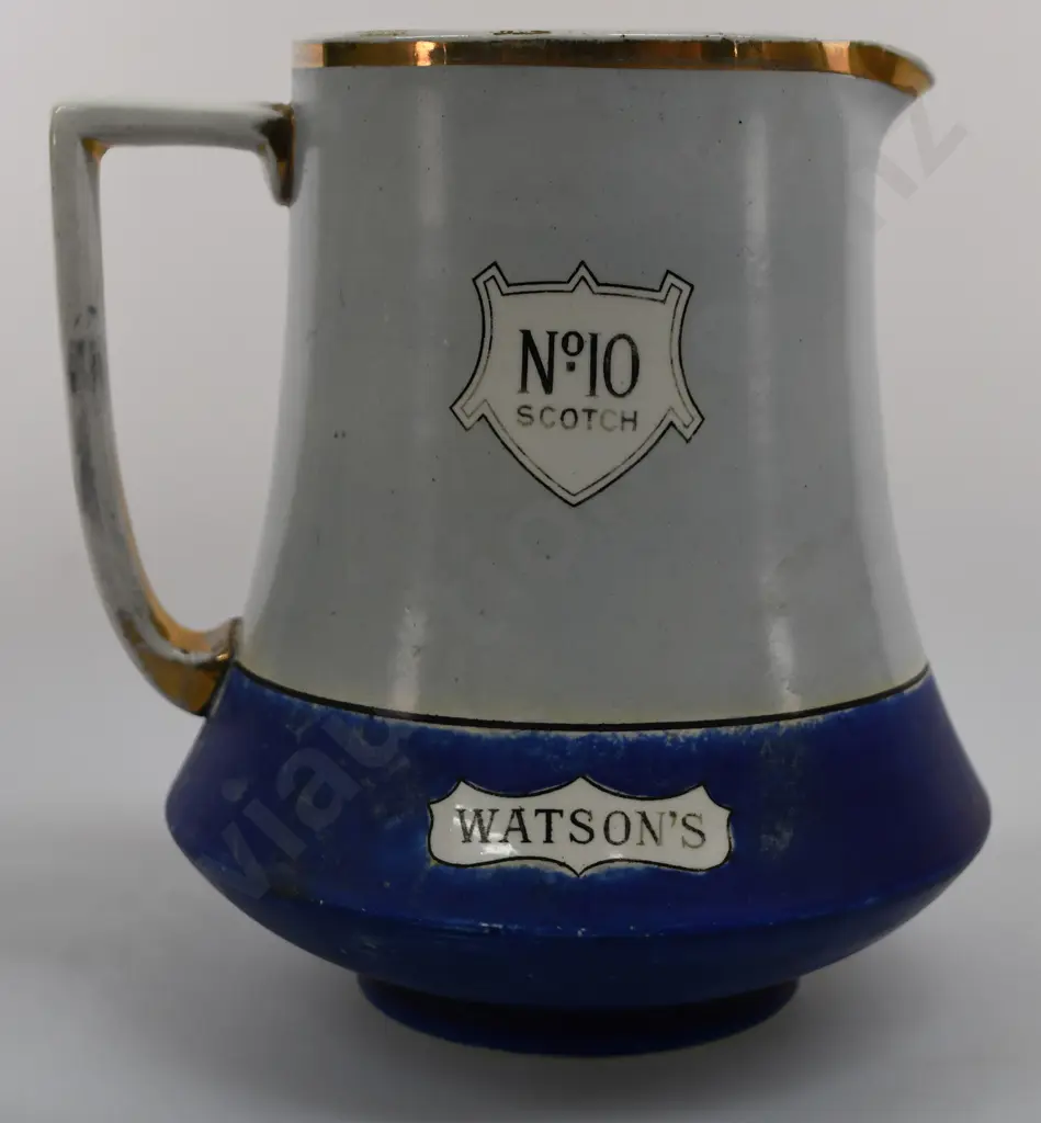 WATSON'S NO 10 SCOTCH ADVERTISING WATER JUG Image 1++
