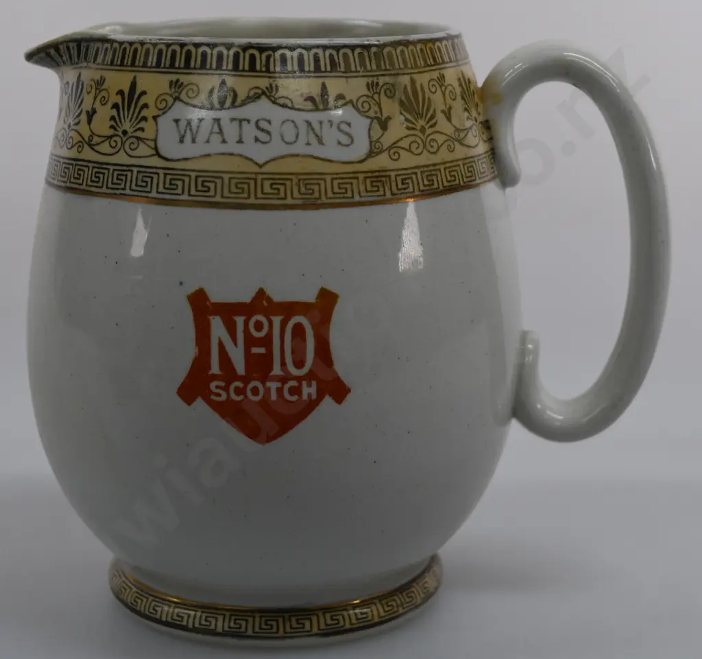 WATSON'S NO 10 SCOTCH ADVERTISING WATER JUG Image 1++
