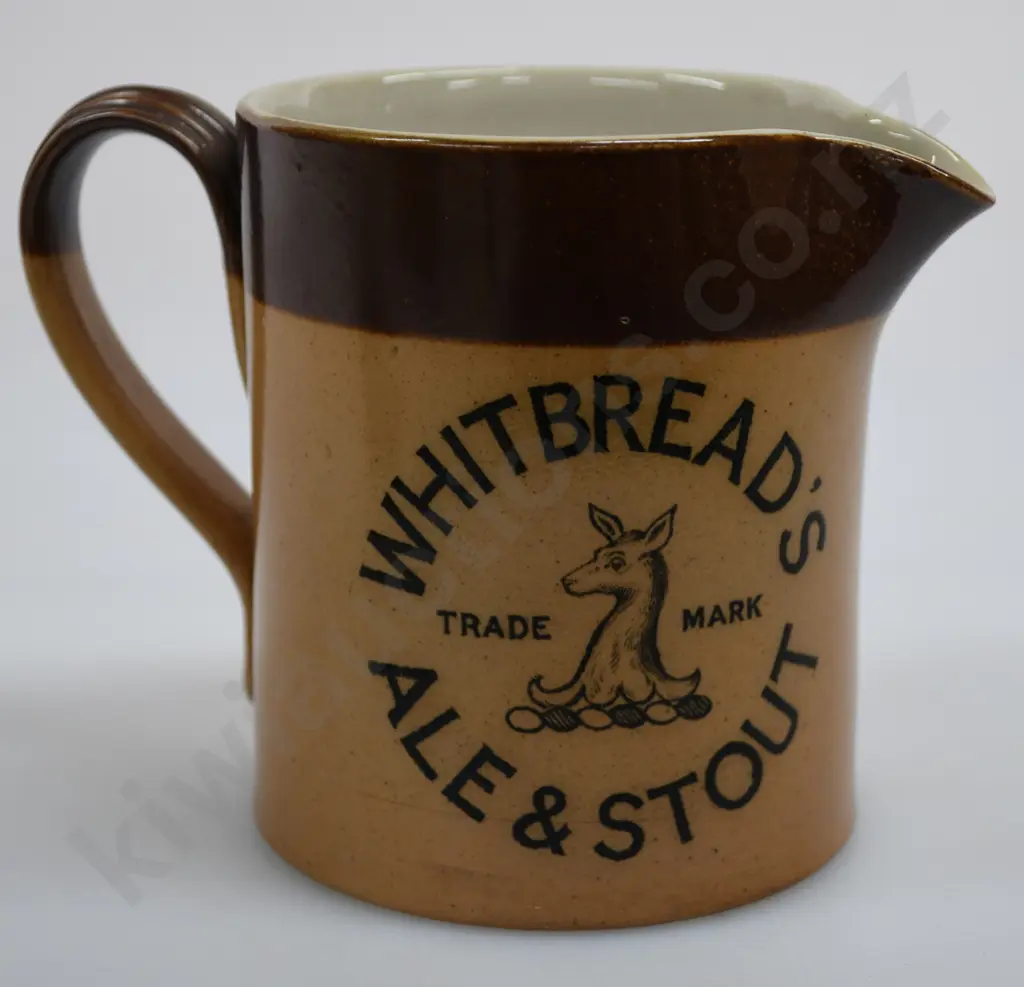 WHITBREAD ADVERTISING BREWERY WATER JUG Image 1++