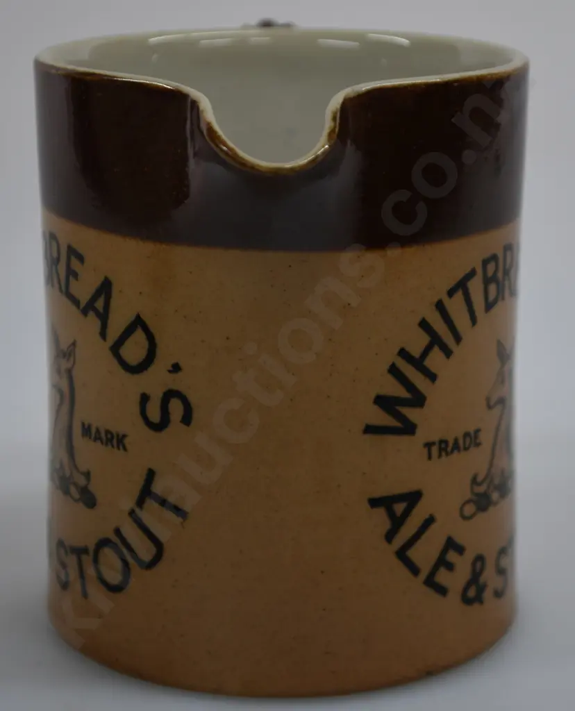 WHITBREAD ADVERTISING BREWERY WATER JUG Image 1++