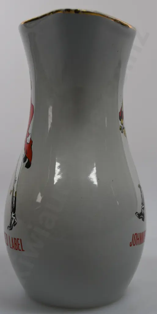 JOHNNIE WALKER SCOTCH WHISKY ADVERTISING WATER JUG Image 1++