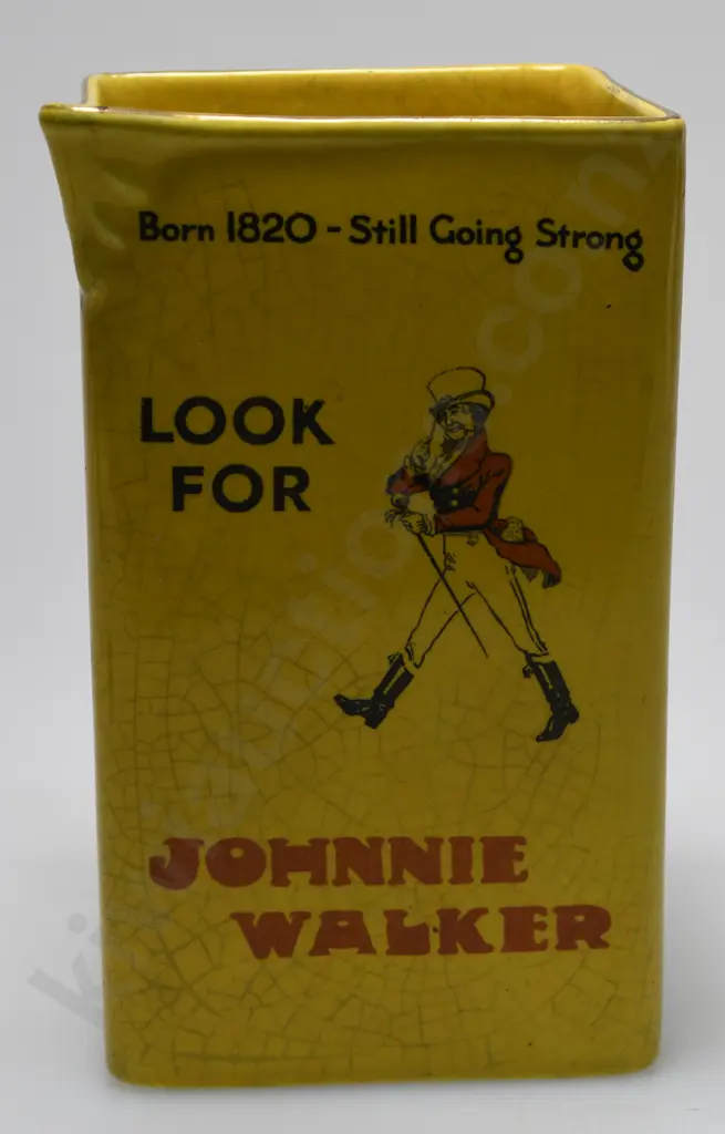 JOHNNIE WALKER SCOTCH WHISKY WATER JUG Image 1++