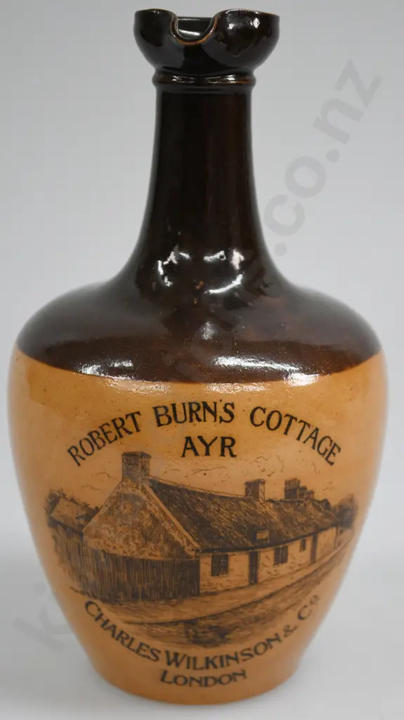CHARLES WILKINSON, BURNS COTTAGE WHISKY JUG Image 1++
