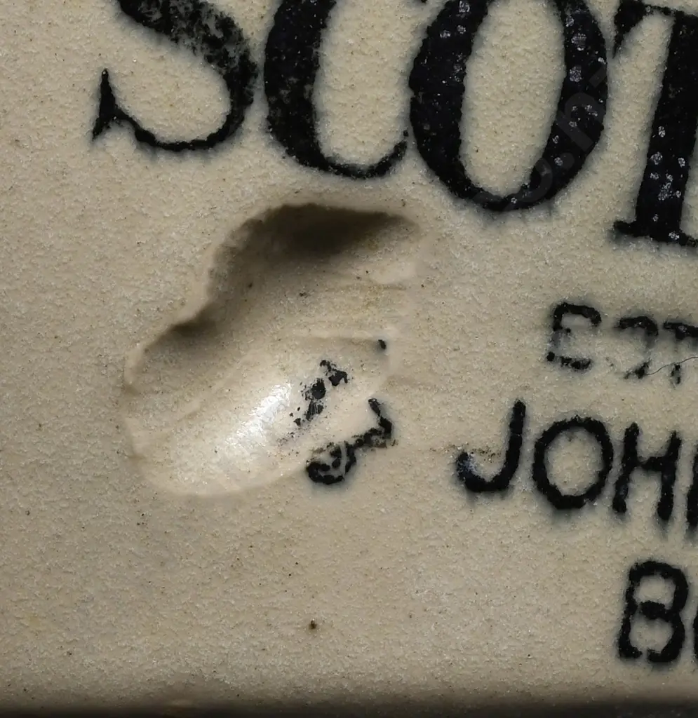 STRATHMORE STONEWARE WHISKY JUG Image 1++