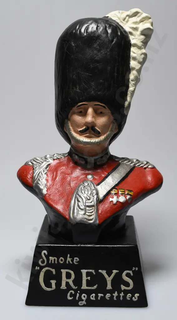 GREYS CIGARETTES ADVERTISING FIGURE Image 1++