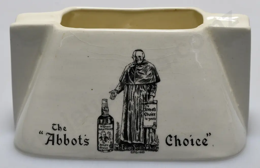 ABBOT'S CHOICE ASHTRAY Image 1++