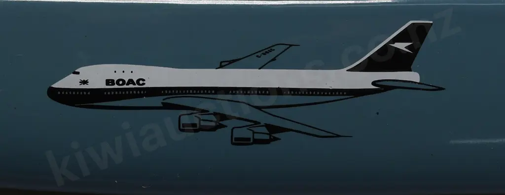 BOAC 747 ADVERTISING ASHTRAY Image 1++