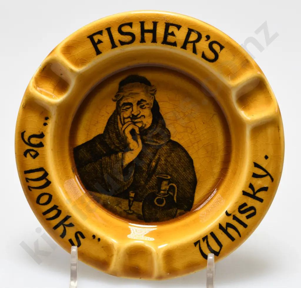 FISHER'S "YE MONKS" WHISKY Image 1++