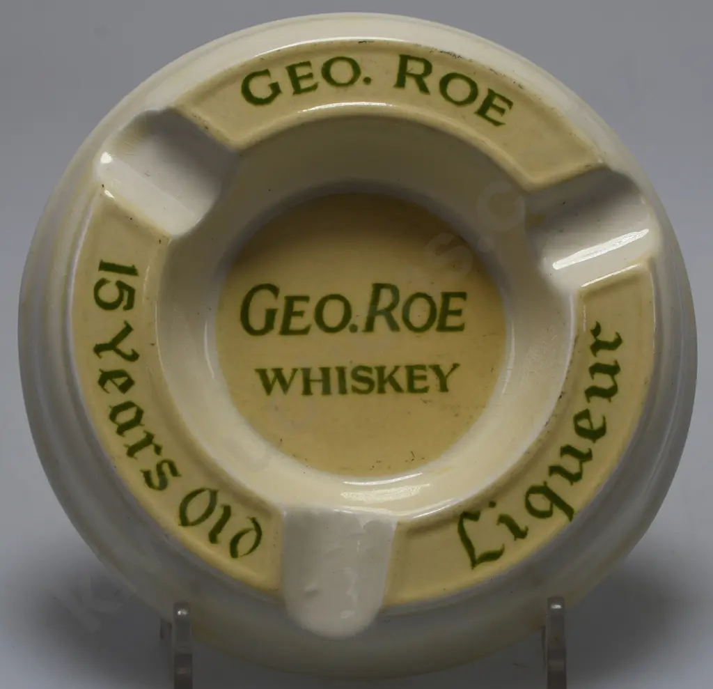 GEO ROE WHISKEY ASHTRAY Image 1++