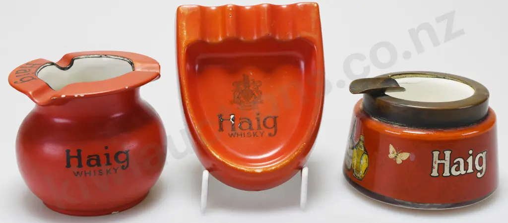 HAIG WHISKY ADVERTISING ASHTRAYS Image 1++