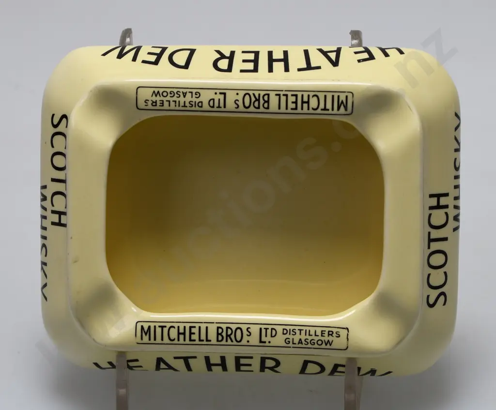 HEATHER DEW, MITCHELL BROS WHISKY ASHTRAY Image 1++