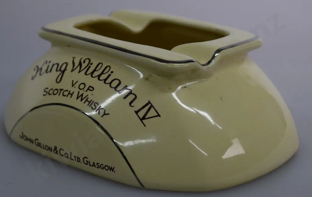 KING WILLIAM IV SCOTCH WHISKY ASHTRAY Image 1++
