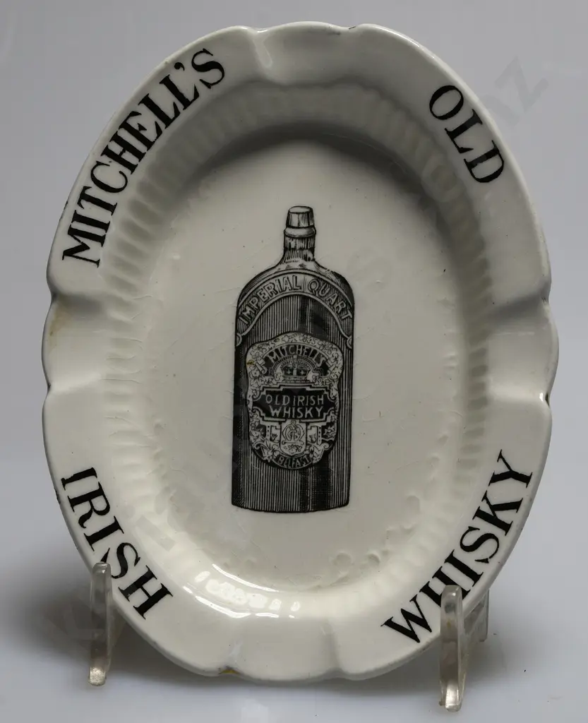 MITCHELL'S OLD IRISH WHISKY ASHTRAY Image 1++