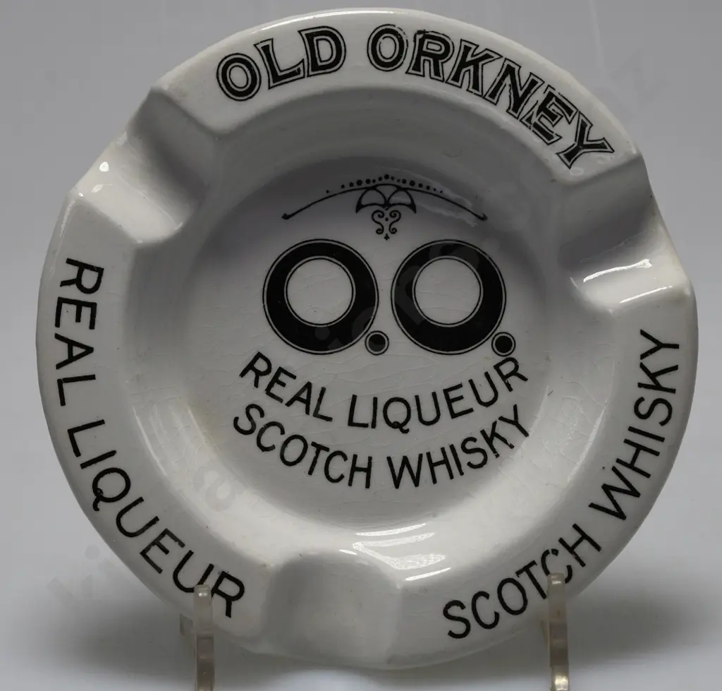OLD ORKNEY SCOTCH WHISKY ASHTRAY Image 1++