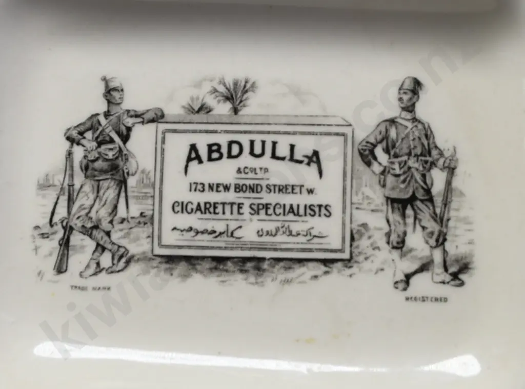 ABDULLAH / ROTHMANS / CRAVEN A CIGARETTE ADVERTISING ASHTRAYS Image 1++