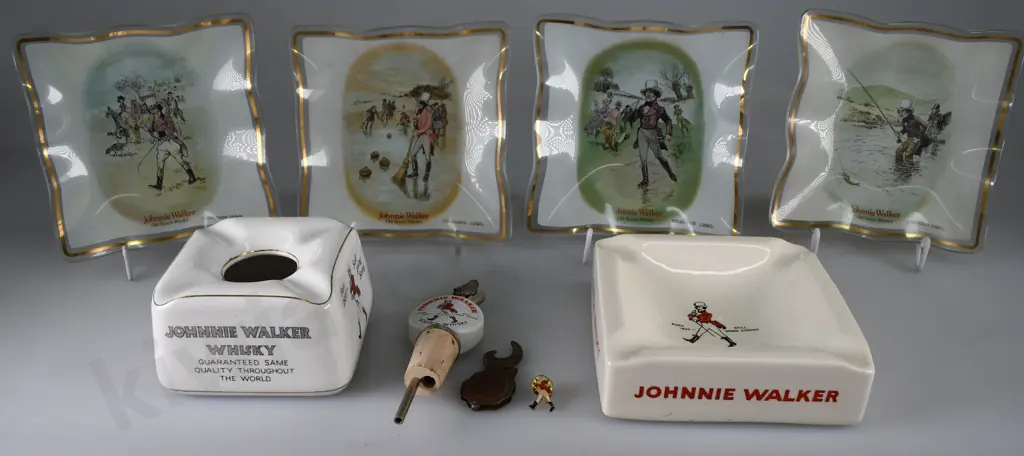JOHNNIE WALKER WHISKY ADVERTISING ITEMS Image 1++