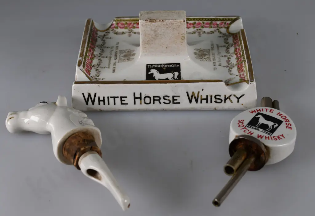WHITE HORSE WHISKY ADVERTISING ITEMS Image 1++