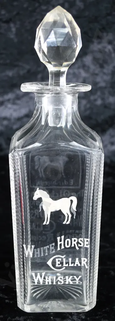 WHITE HORSE SCOTCH WHISKY DECANTER Image 1++