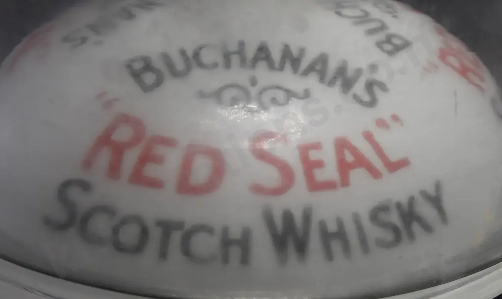 BUCHANAN'S RED SEAL WHISKY CARAFE Image 1++