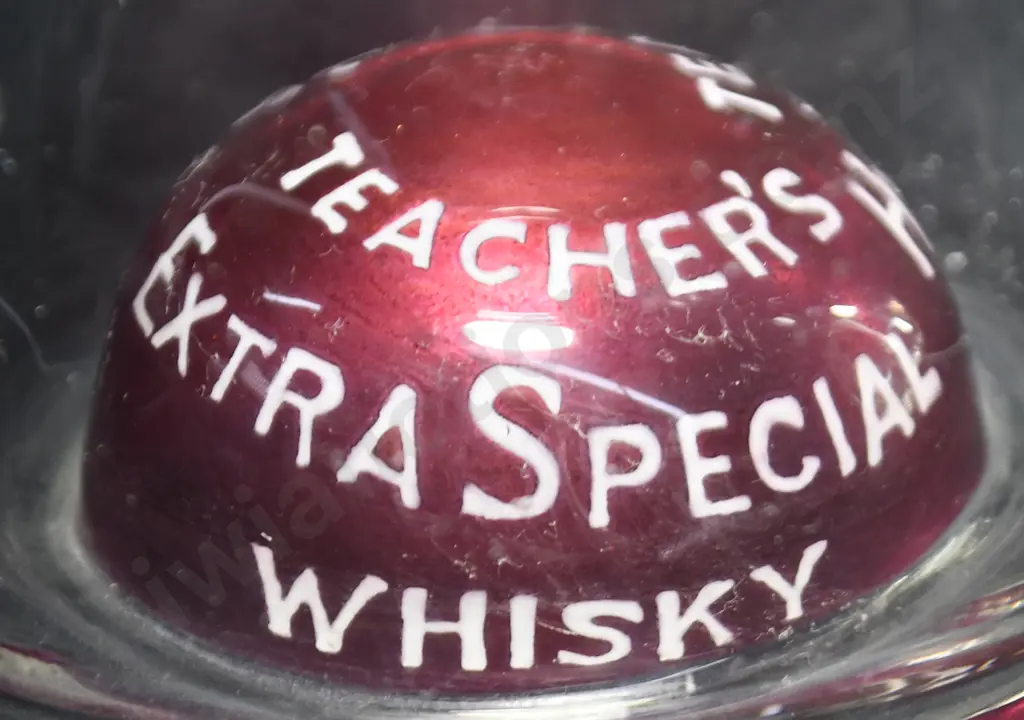 TEACHER'S EXTRA SPECIAL WHISKY GLASS WATER JUG Image 1++