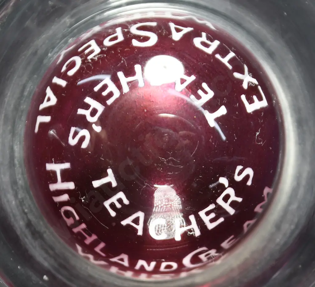 TEACHER'S EXTRA SPECIAL WHISKY GLASS WATER JUG Image 1++