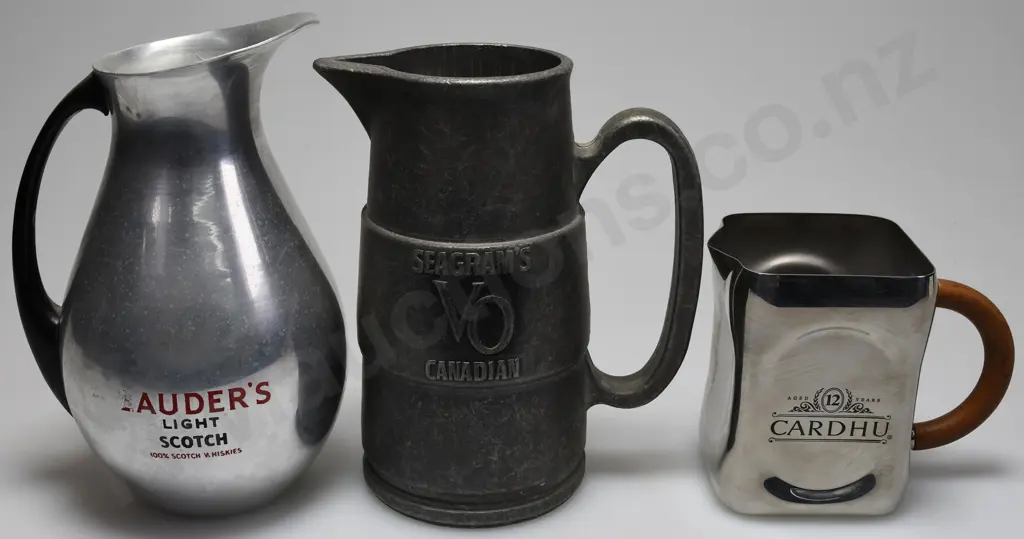 METAL WHISKY WATER JUGS Image 1++