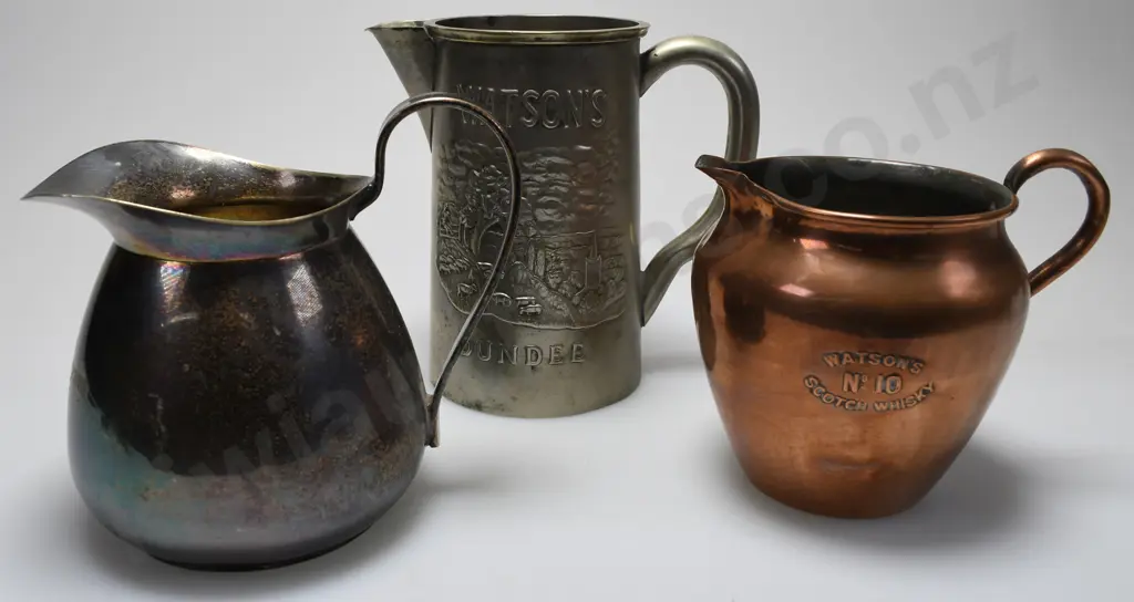 METAL WHISKY WATER JUGS Image 1++
