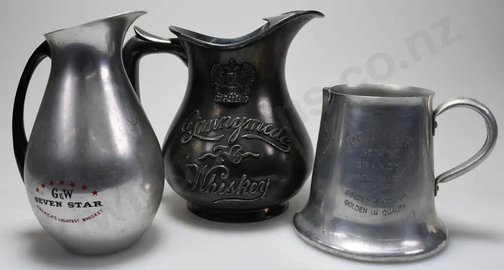 METAL WHISKY WATER JUGS Image 1++