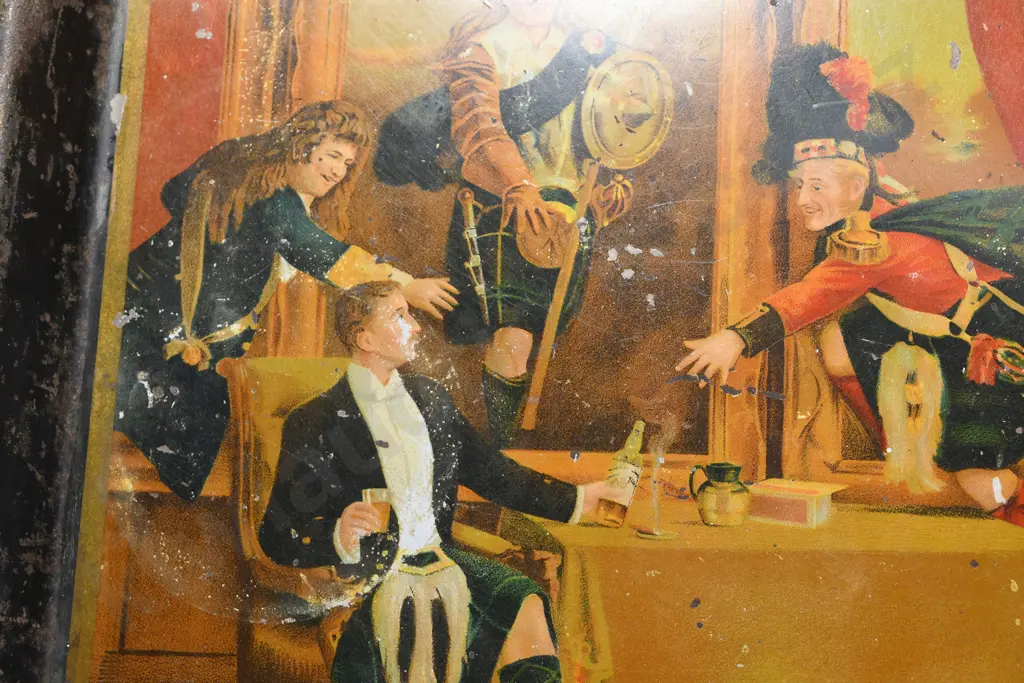 DEWAR'S WHISKY EARLY DRINKS TRAY Image 1++