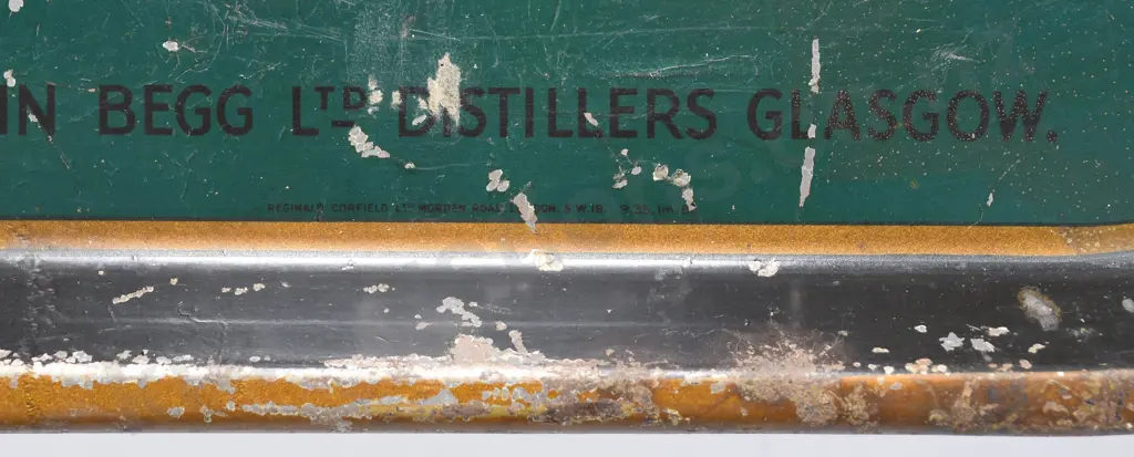 JOHN BEGGS OLD SCOTCH WHISKIES DRINKS TRAY Image 1++