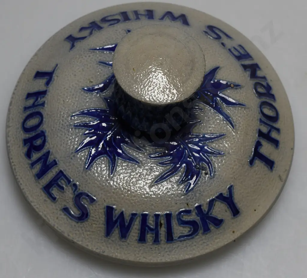 THORNE’S STONEWARE WHISKY TOBACCO JAR Image 1++