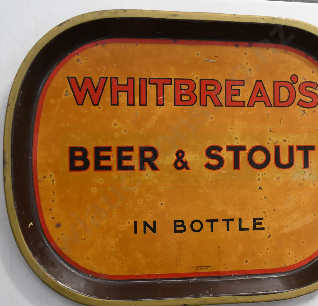 WHITBREAD'S BEER & STOUT IN BOTTLE DRINKS TRAY Image 1++