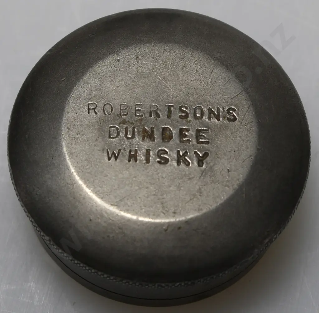 ROBERTSON'S DUNDEE WHISKY FLASK Image 1++