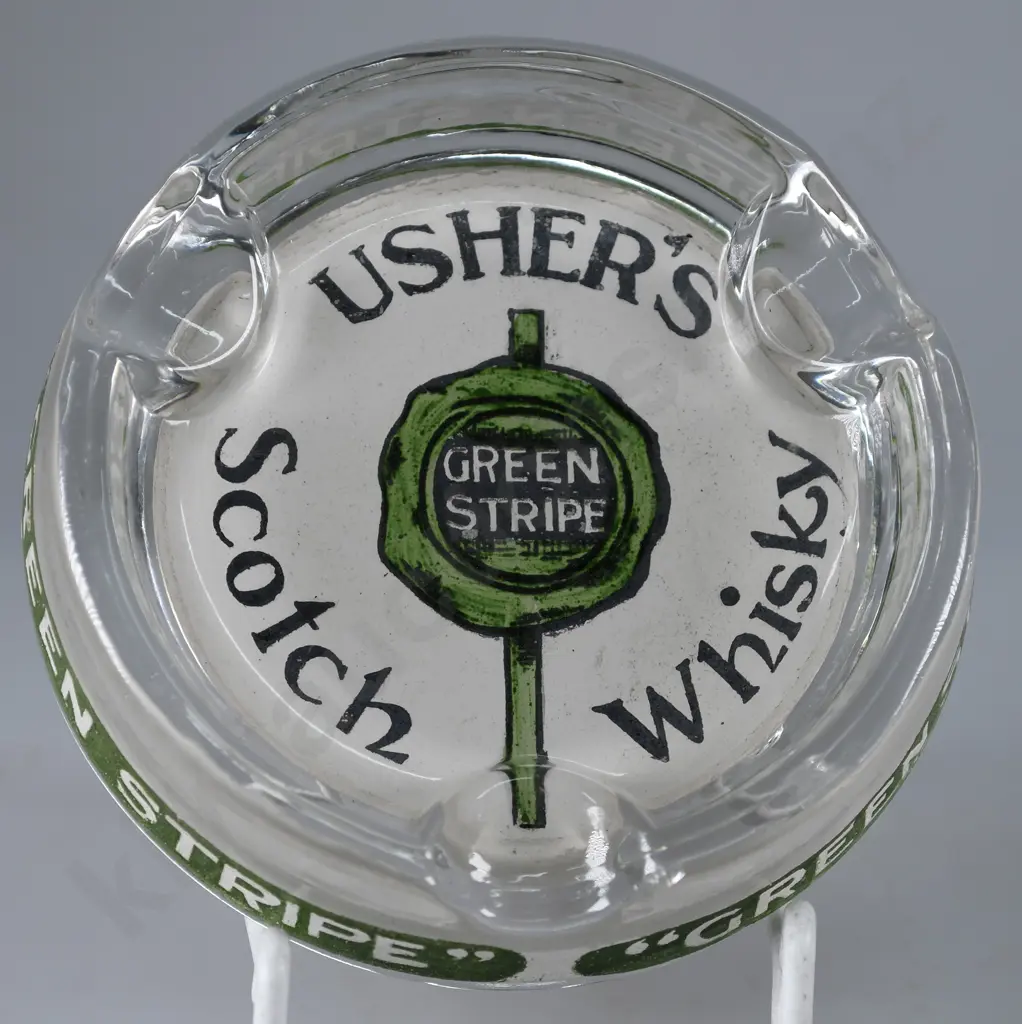 USHER'S SCOTCH WHISKY ASHTRAY Image 1++