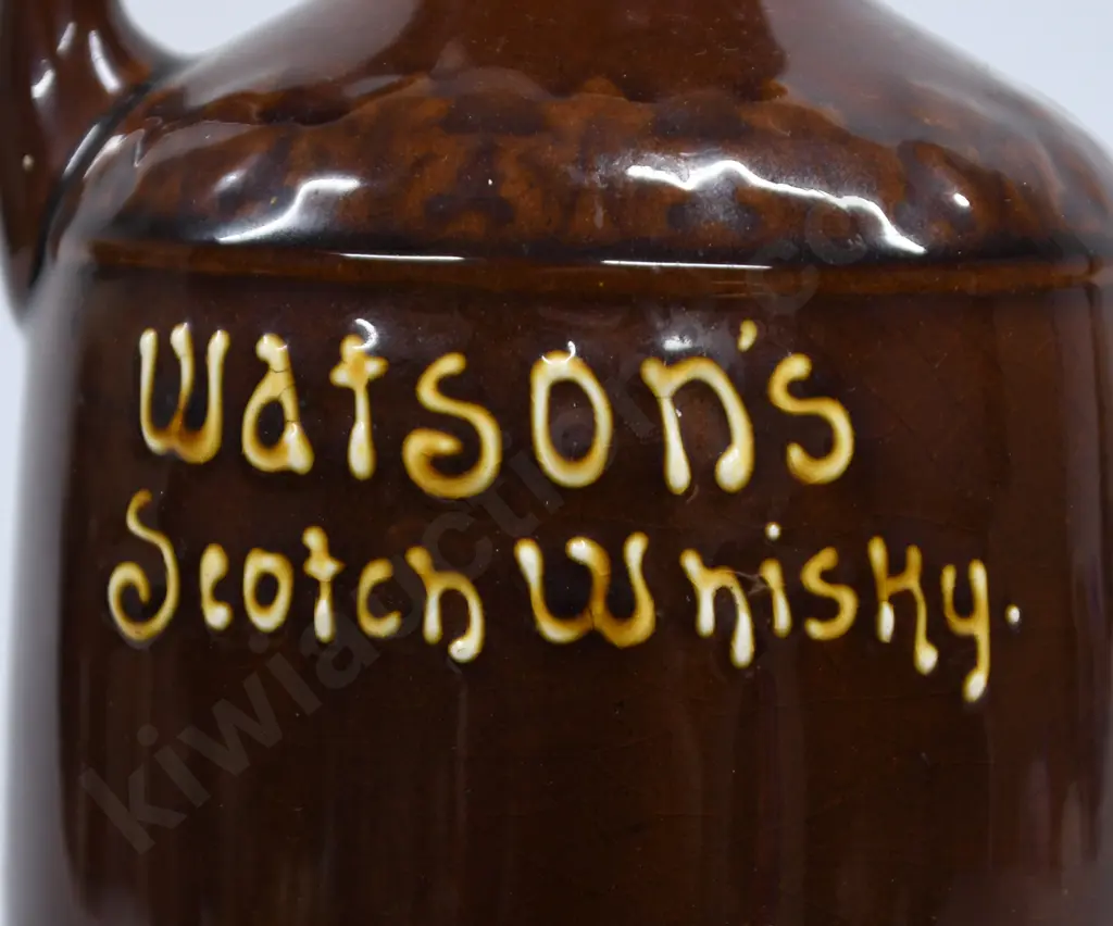 ROYAL DOULTON KINGSWARE FLASK DR JOHNSON Image 1++