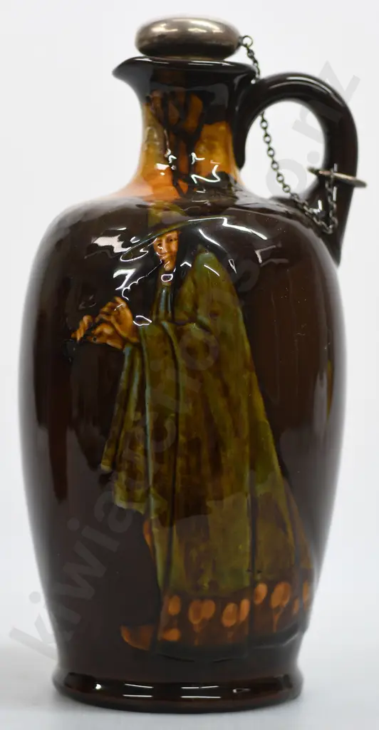 ROYAL DOULTON KINGSWARE FLASK PIED PIPER Image 1++